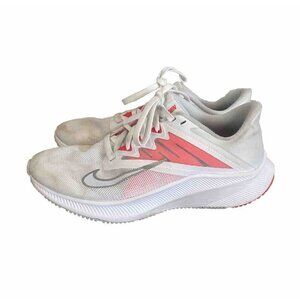 Nike Womens Quest 3 CD0232-105 White Running Shoes Sneakers Size 7